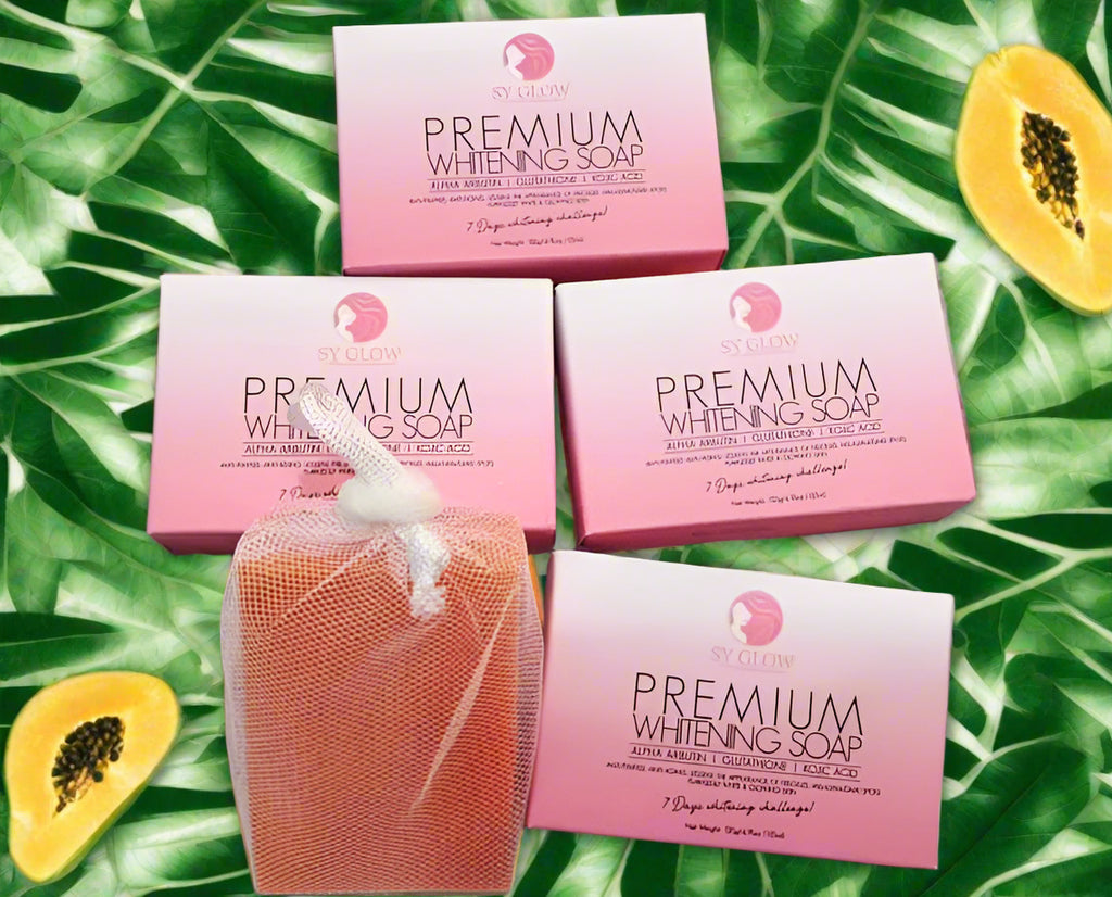 Sy Glow Prem Whitening Face & Body Soap 135g debsline.co