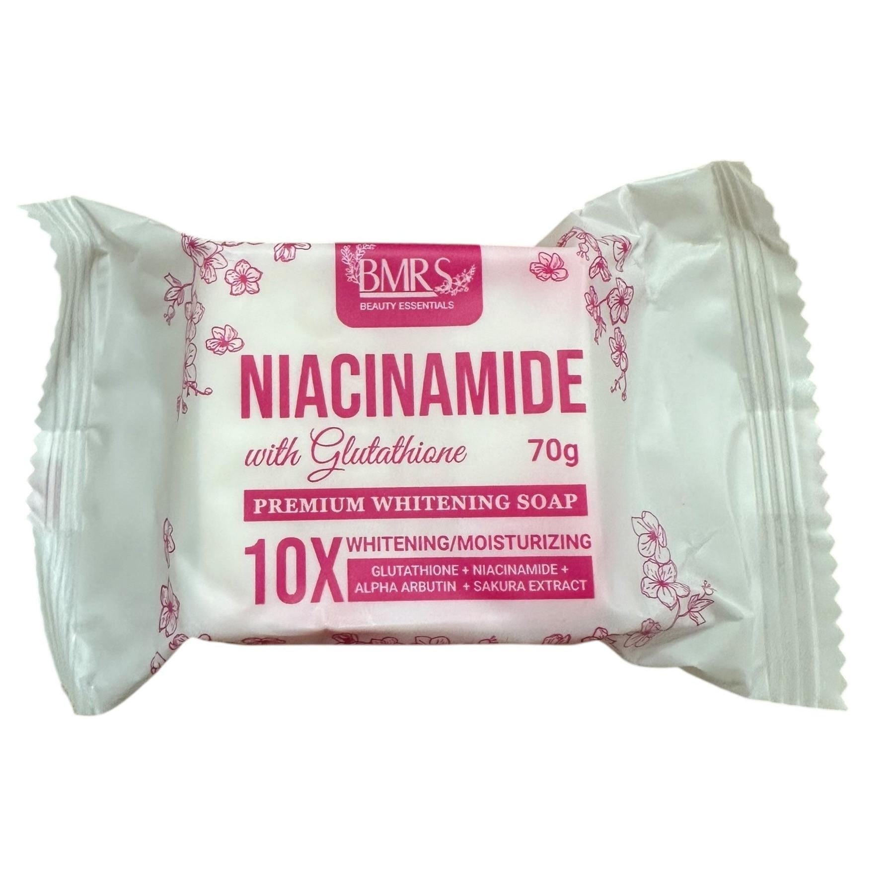 BMRS Niacinamide with Glutathione Brightening Soap 70g debsline.co