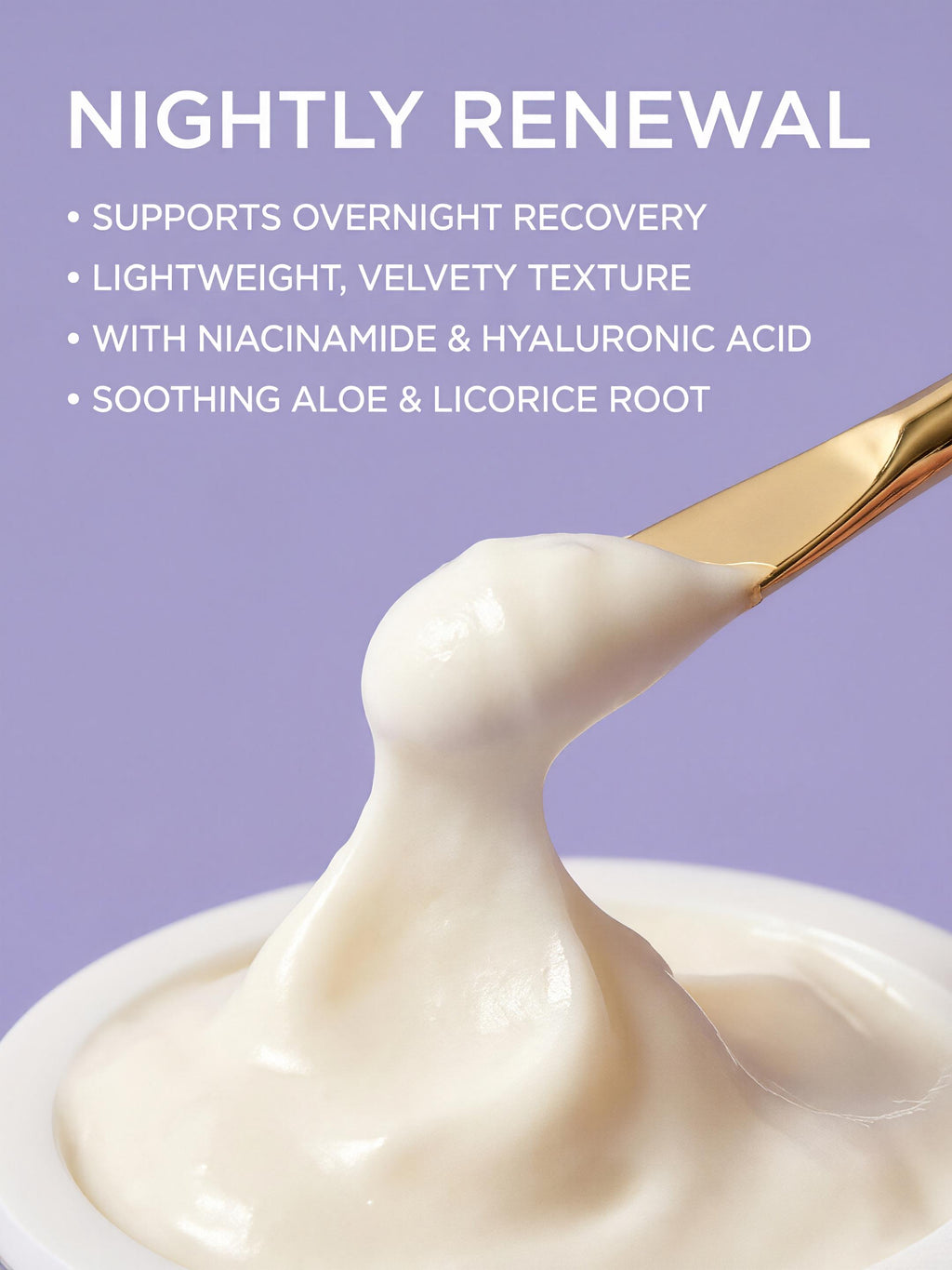 BE-LIKE Night Cream D6 | Niacinamide, Alpha-Arbutin & Hyaluronic Acid | 15g