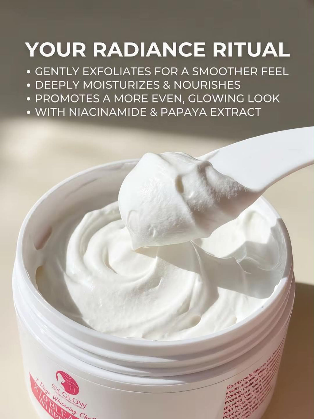 SY Glow Radiance Whipped Cream 250g – Wash Off Formula