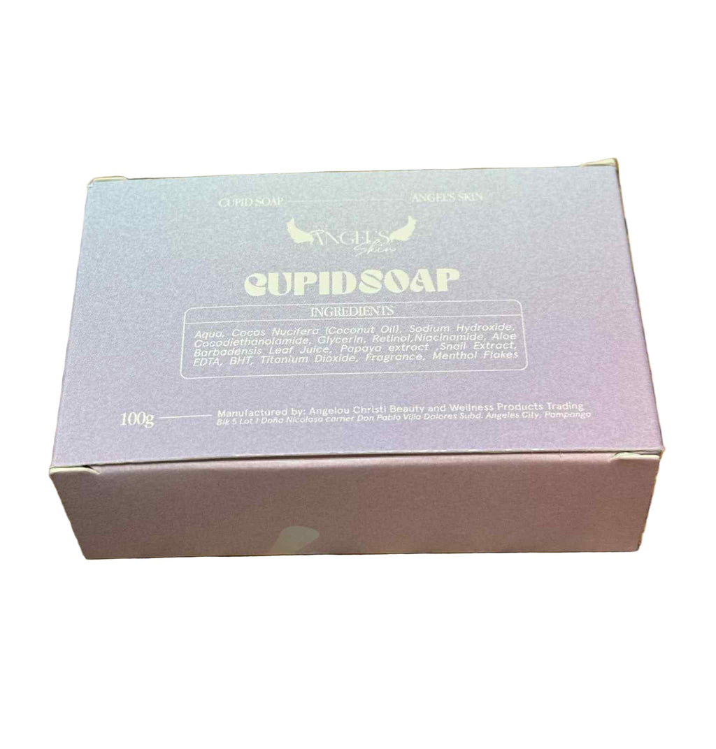 Cupid Soap packaging on a white background