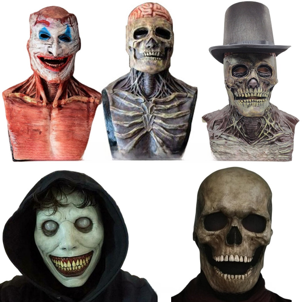 Halloween Latex Mask for Cosplay and Parties