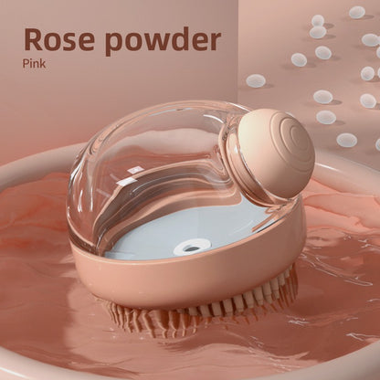 Silicone Pet Bath and Massage Brush