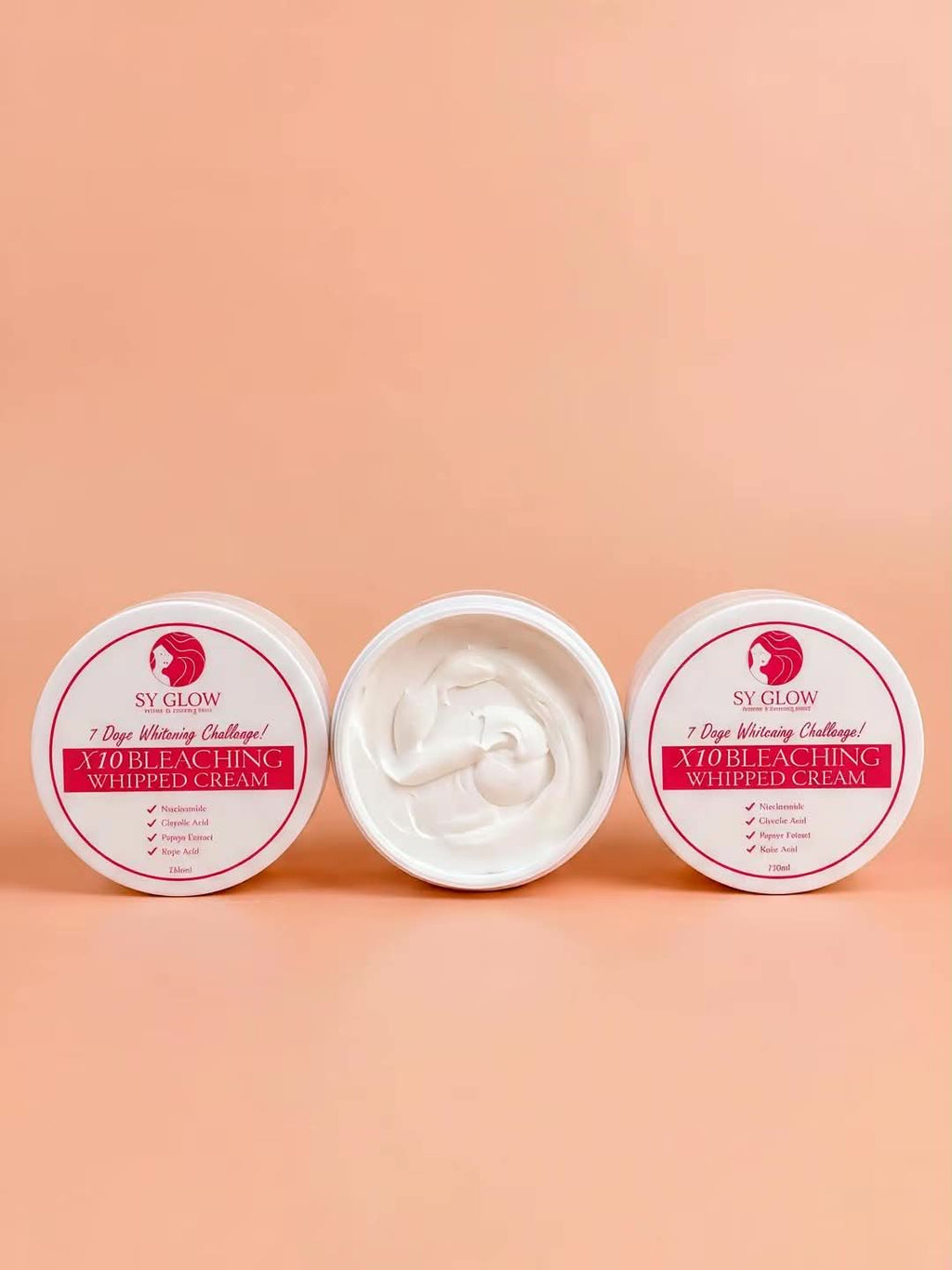 SY Glow Radiance Whipped Cream 250g – Wash Off Formula