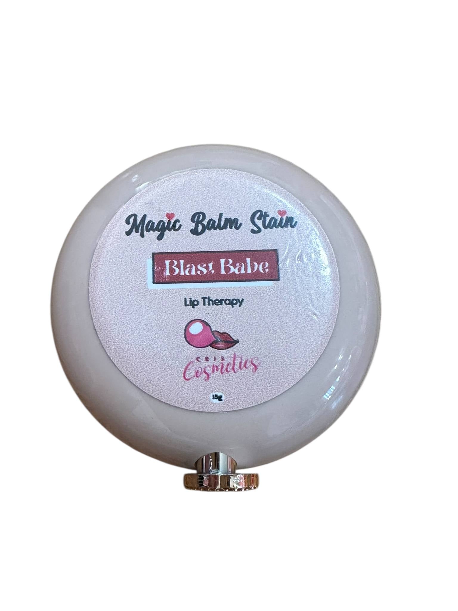 Cris Cosmetics Magic Balm Stain Lip Theraphy-Blast babe Debsline.co