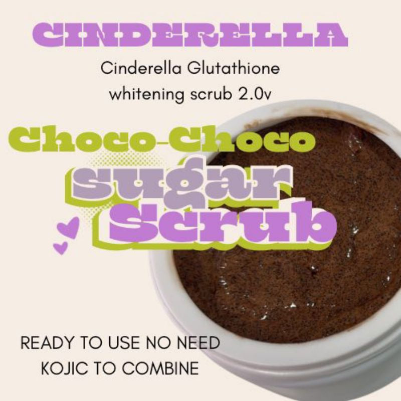 Cinderella Glutathione Whitening Scrub 250g