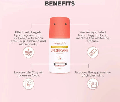 Organic Skin Underarm Power Dry Deo 40ml-Debsline.co