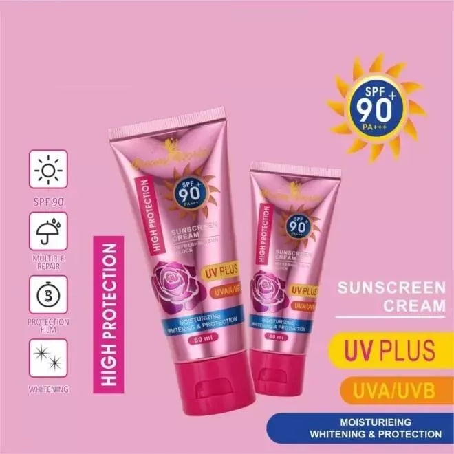 Kiss Beauty Sunscreen Cream SPF90 60ml