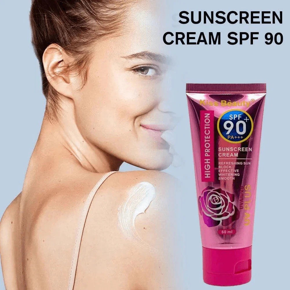 Kiss Beauty Sunscreen Cream SPF90 60ml