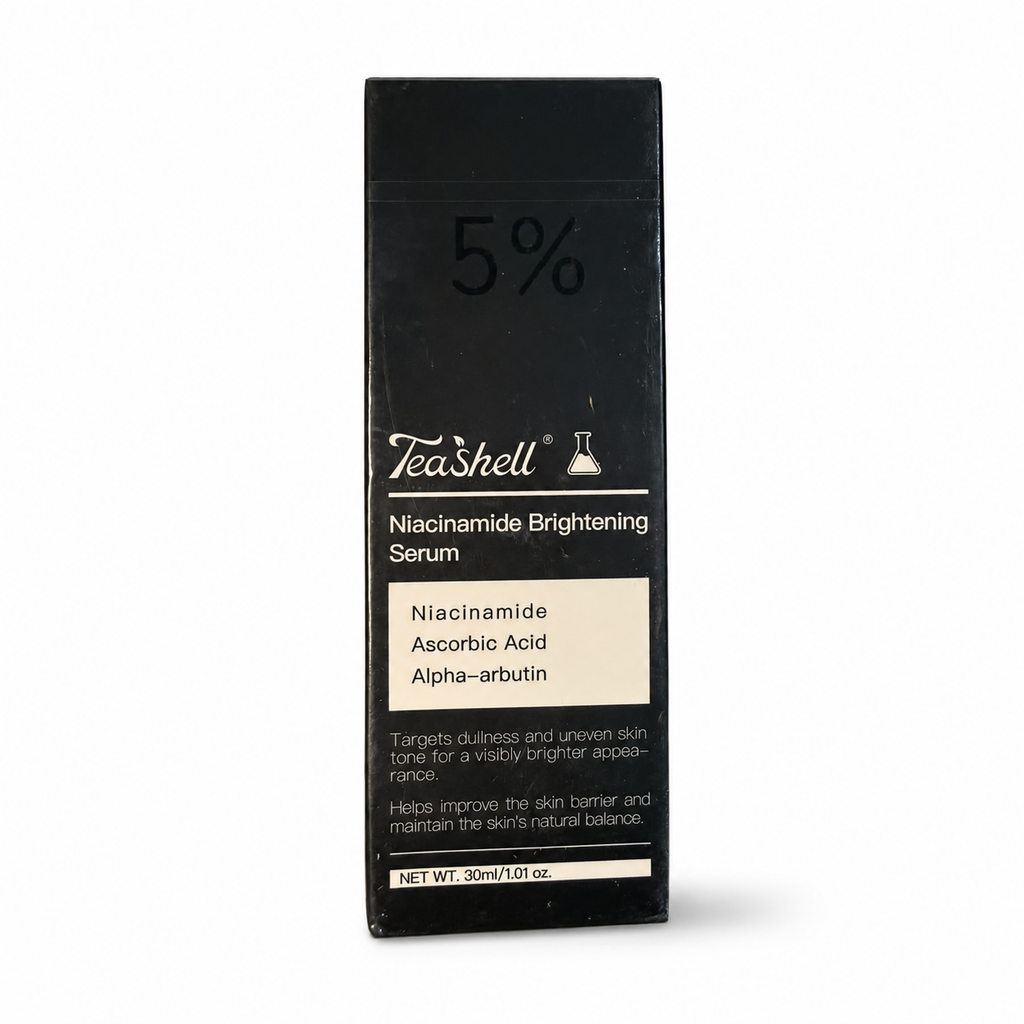 TeaShell Niacinamide Serum 5% alternate box front