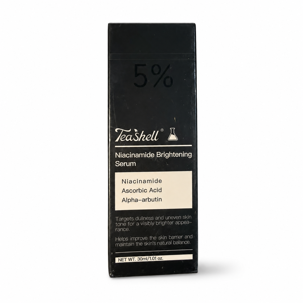 TeaShell Niacinamide Serum 5% alternate box front