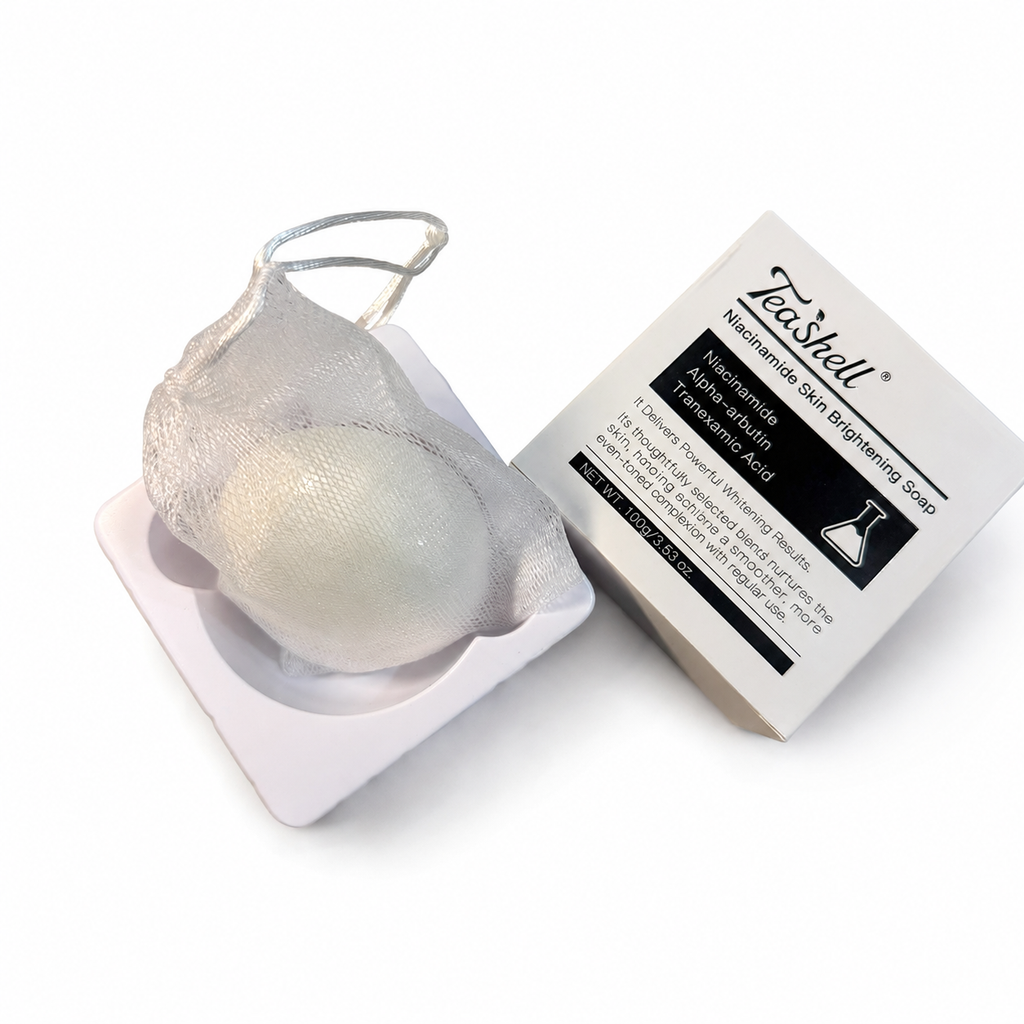 TeaShell bar in foaming net alternate