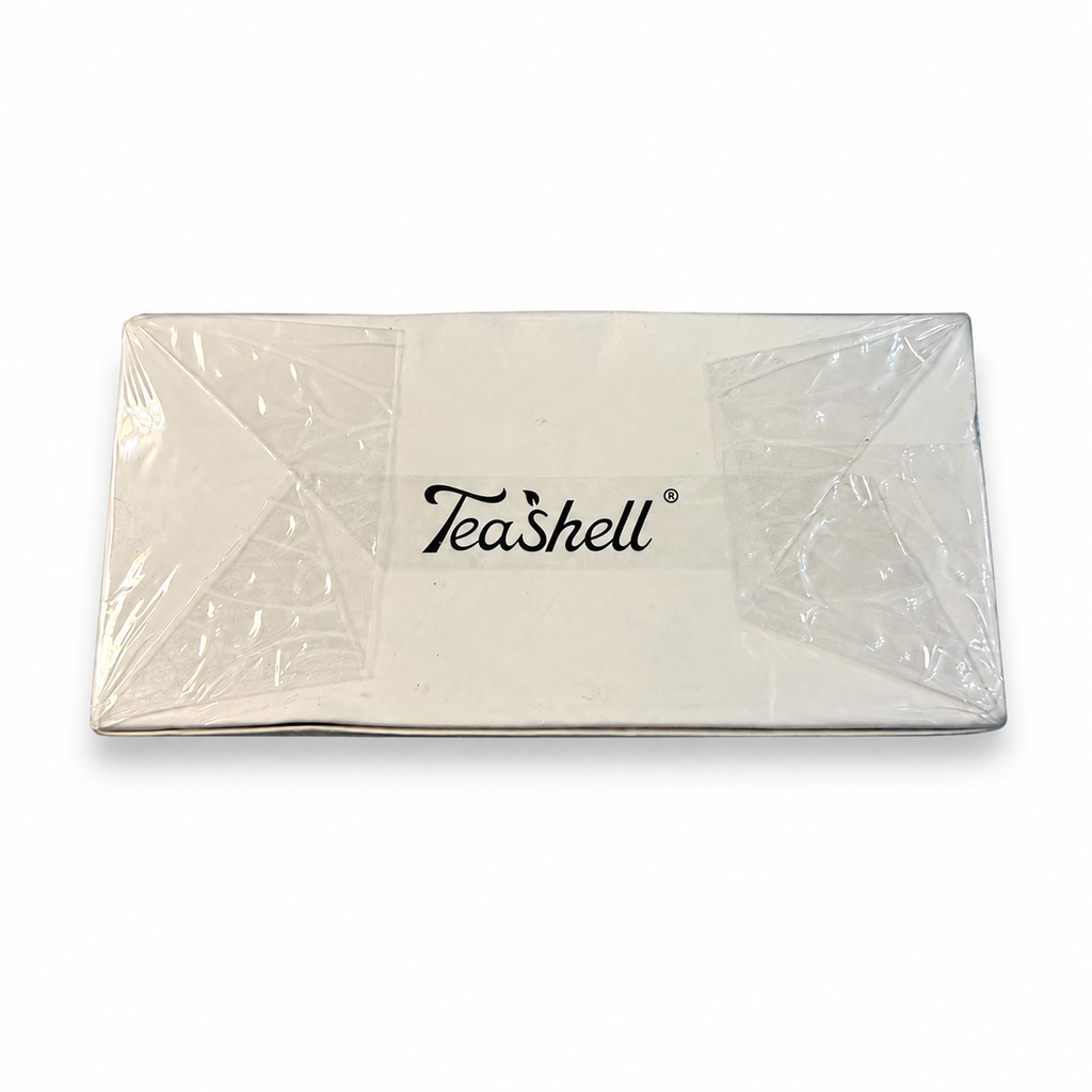 TeaShell sealed box logo panel
